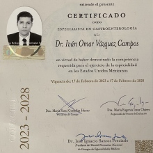 Dr. Ivan Omar Vázquez Campos