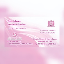 Dr. Fabiola Hernández Sánchez