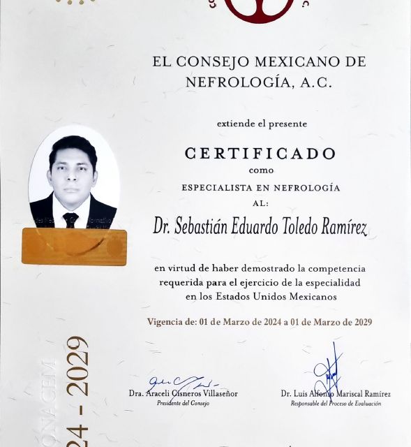 Dr. Sebastian Toledo Ramirez